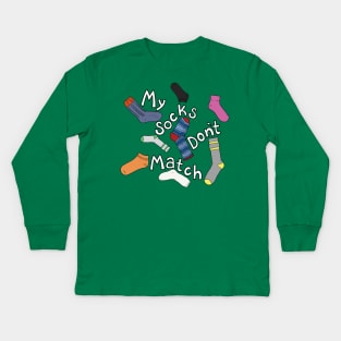 MisMatched Kids Long Sleeve T-Shirt